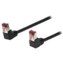 LATIGUILLO RJ45 2M  CAT6 S/FTP  ACODADO EN LOS DOS EXTREMOS NEGRO