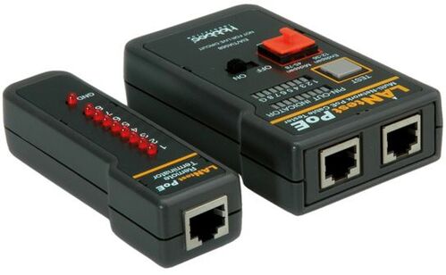 Comprobador / testeador de cables PoE multired LANtest de HOBBES