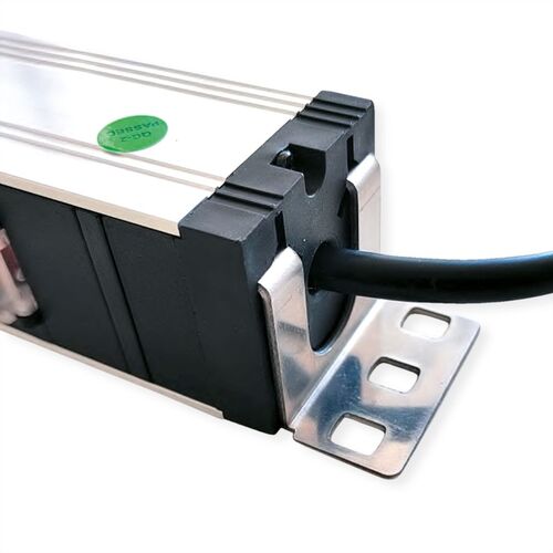 Regleta  19 1UH, PDU 7 - way Socket, 45º with overload protector, 2m  Value