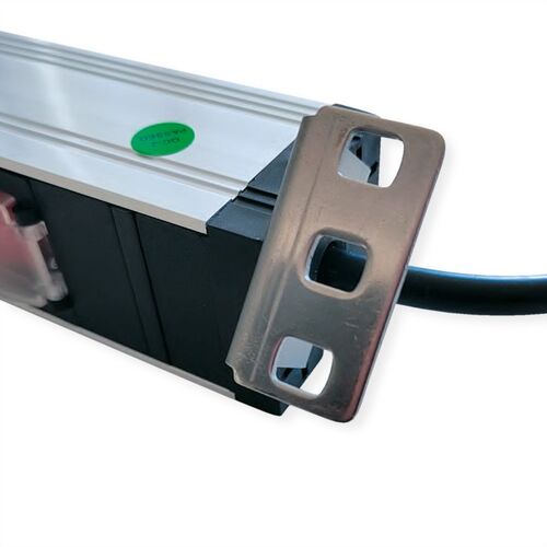 Regleta  19 1UH, PDU 7 - way Socket, 45º with overload protector, 2m  Value