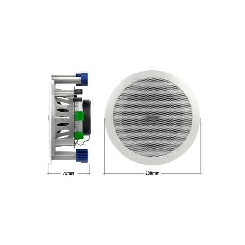 Audibax_CM508L_BT_altavoz_techo_medidas
