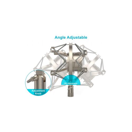 audibax_arana_silver_microfono