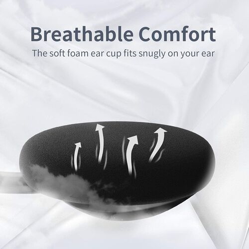 Auriculares USB, auriculares para PC con micrófono, cancelación de ruido y control de volumen, para chat por ordenador, para Skype, webinar, oficina...
