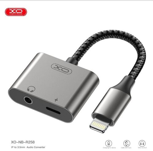 Convertidor Lithing a audio 3,5 mm + carga