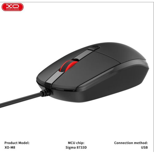 RATÓN ÓPTICO USB DPI 1200-1600-2000