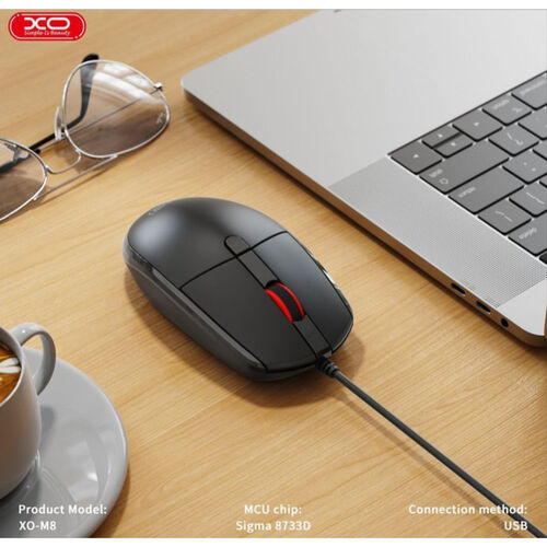 RATÓN ÓPTICO USB DPI 1200-1600-2000
