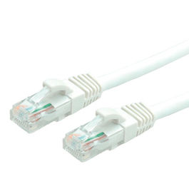 LATIGUILLO RJ45 10 M. CAT.6 UTP AWG 24 CCA LIBRE DE HALOGENO BLANCO VALUE