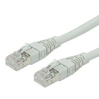 LATIGUILLO RJ45 1 M. CAT.6A UTP COBRE AWG24 10 GIGABIT GRIS ROLINE