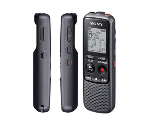 SONY GRABADORA DIGITAL 4 GB, MP3, USB, PC/MAC, HASTA 521 H.