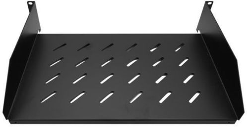 BANDEJA FRONTAL 2U PARA RACK 19" DE  FONDO 30,05 CMS (CAPACIDAD DE CARGA 20 KG)(Superficie De La Bandeja 260 Mm X 450 Mm)